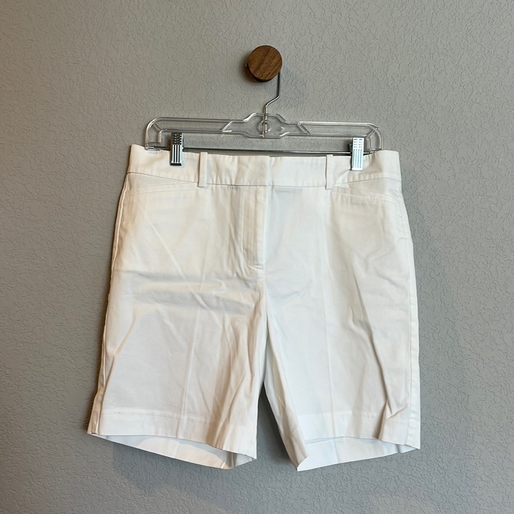 Talbots. 6. Like new white shorts.